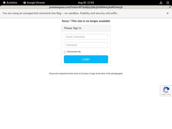 Premium Pass Adult Passwords