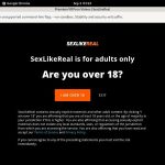 Sex Like Real Lifetime Membership