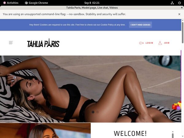 Tahlia Paris Password Share