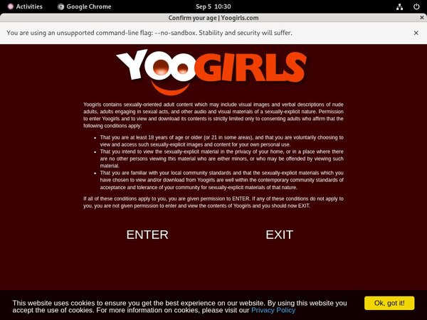 Yoogirls.com Password Accounts