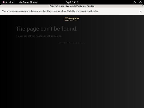 Pantyhose Passion Free Try