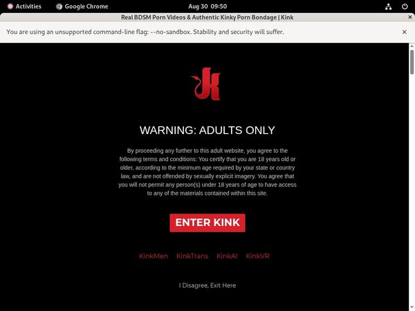 Kink Site Discount